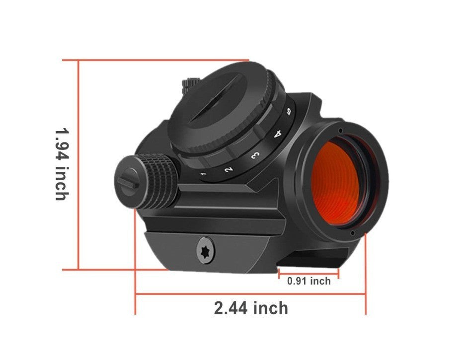 Feyachi RDS-22 2 MOA Red Dot Sight Compact Red Dot Scope