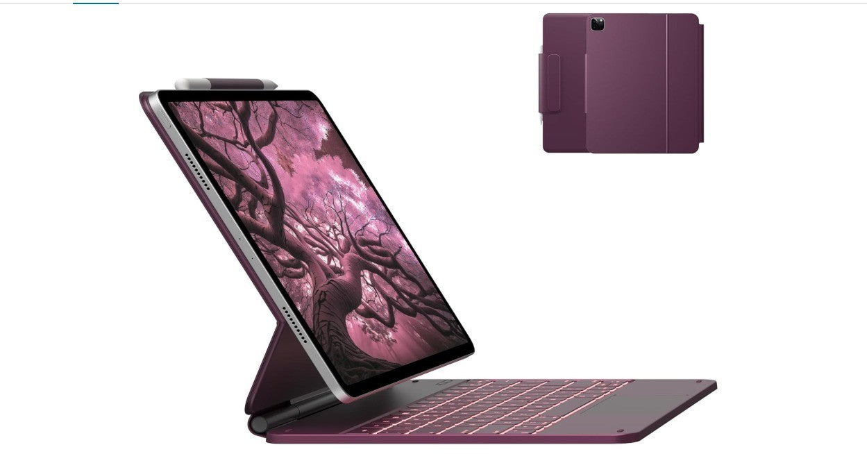 typecase Edge Keyboard Case for iPad Air 13-inch(M3/M2, 2025/2024) & iPad Pro 12